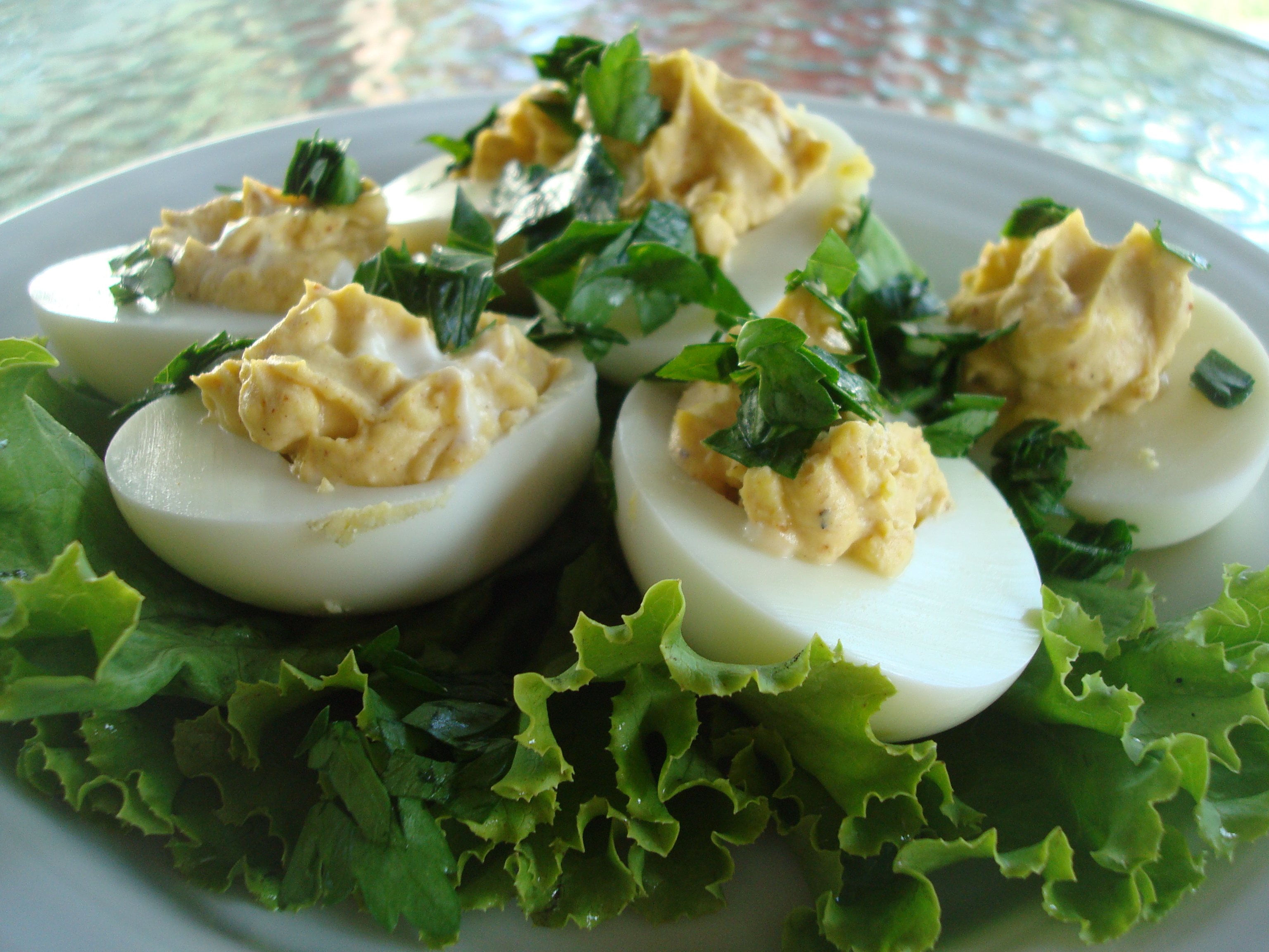 Cajun Deviled Eggs