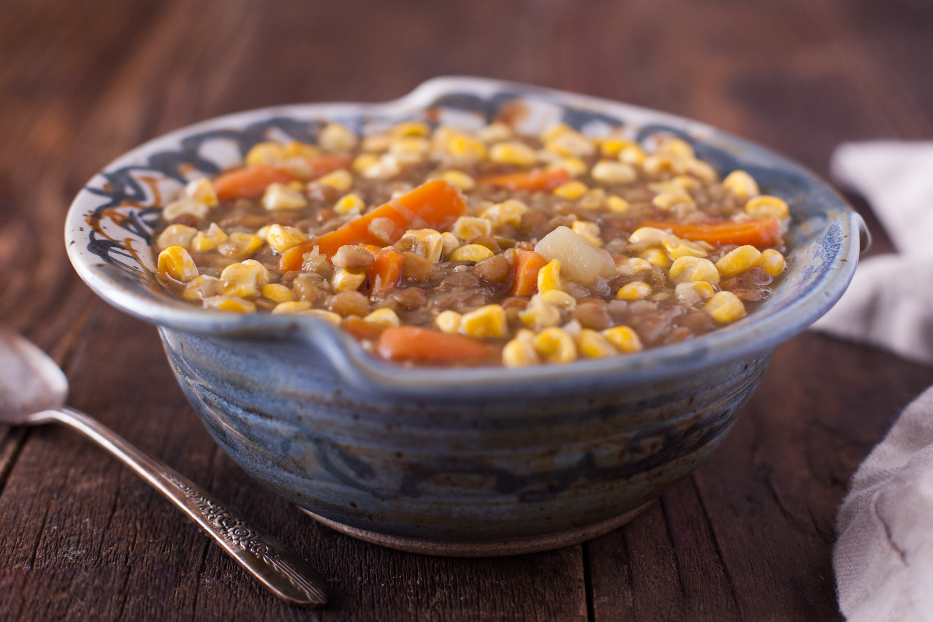 Lentil Soup In 10 Minutes (Pressure Cooker)