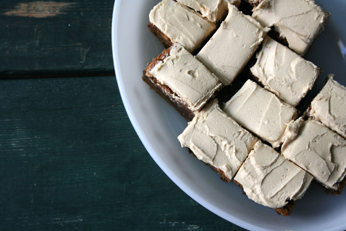 Banana Cake With Peanut Butter Frosting
