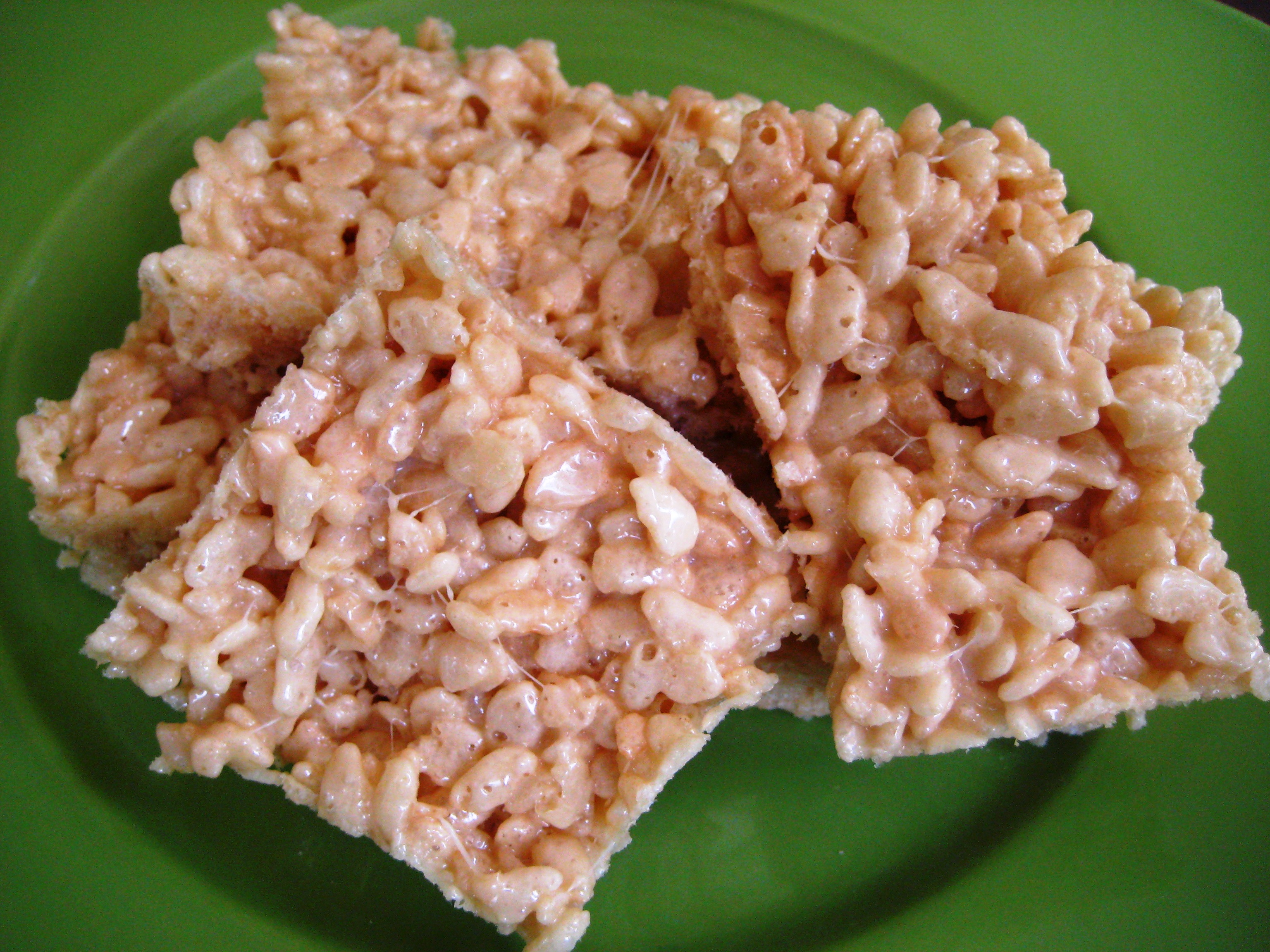 White Chocolate And Maple Rice Krispie Squares