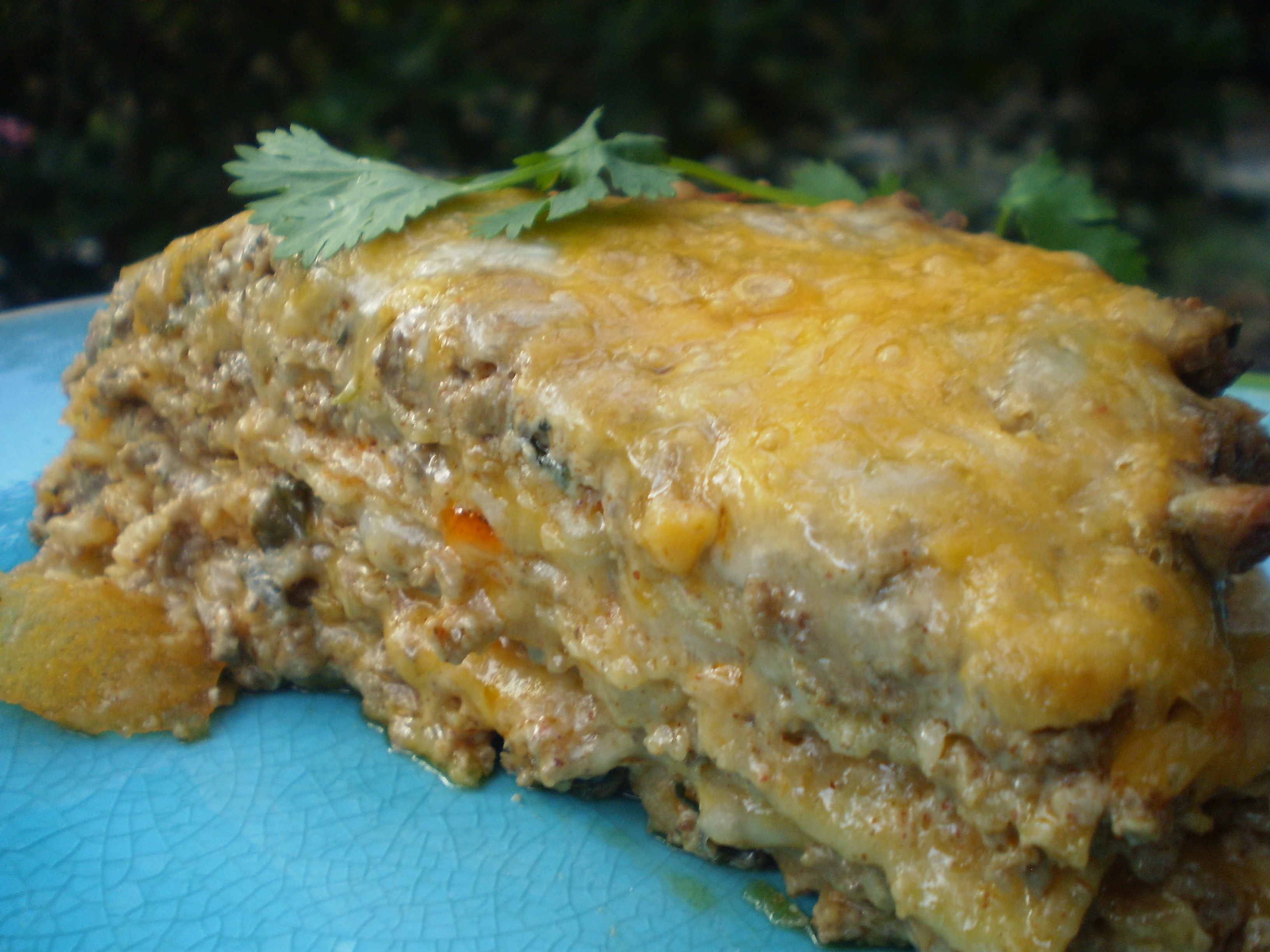 Beef Tortilla Cake