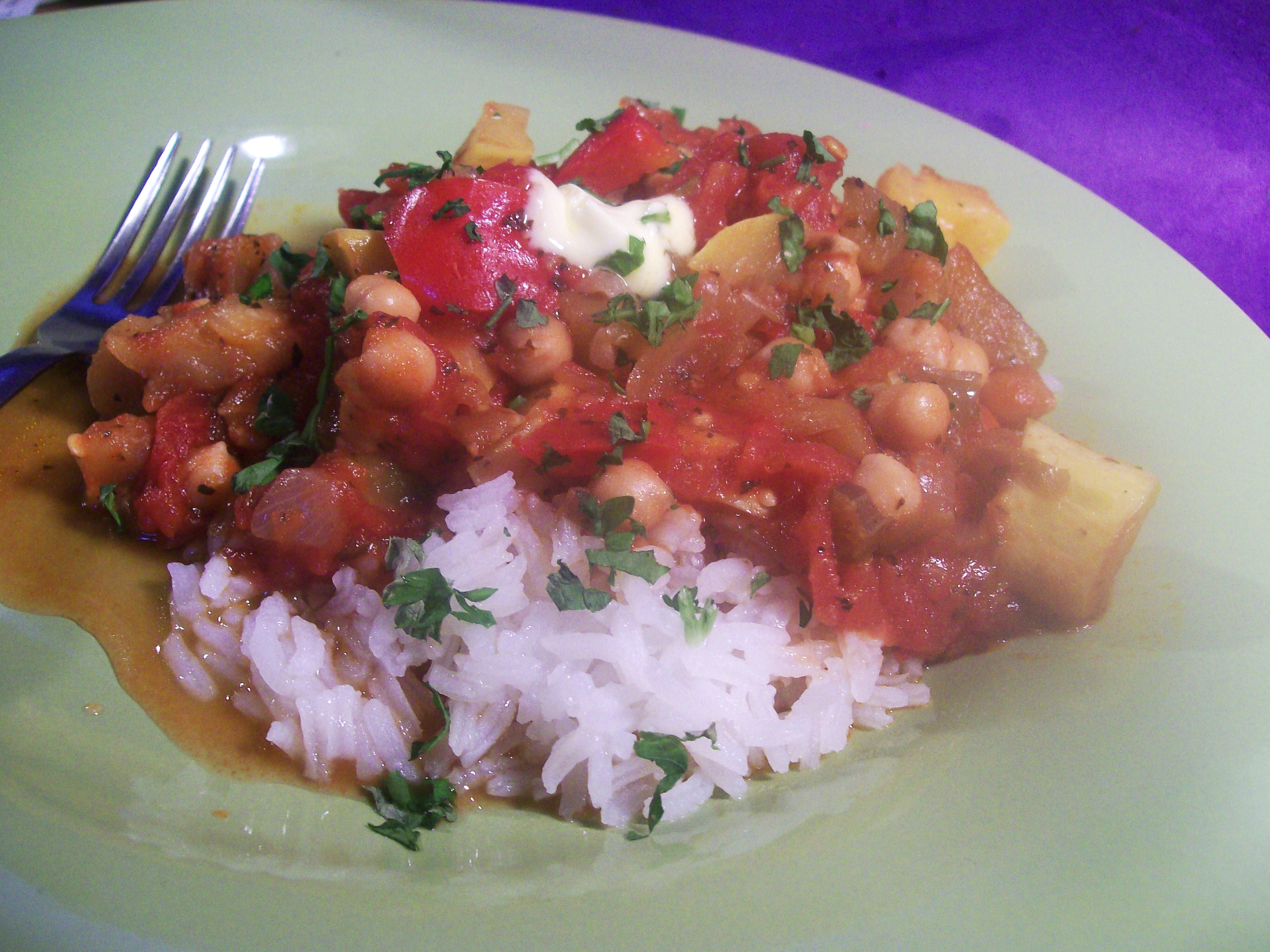 Ratatouille With Chickpeas — Crock-Pot