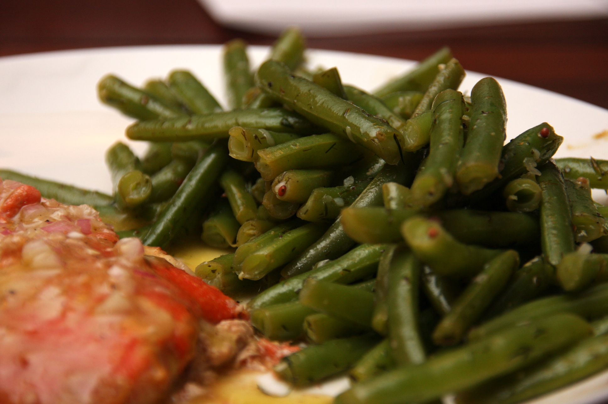 Lemon Dill Green Beans