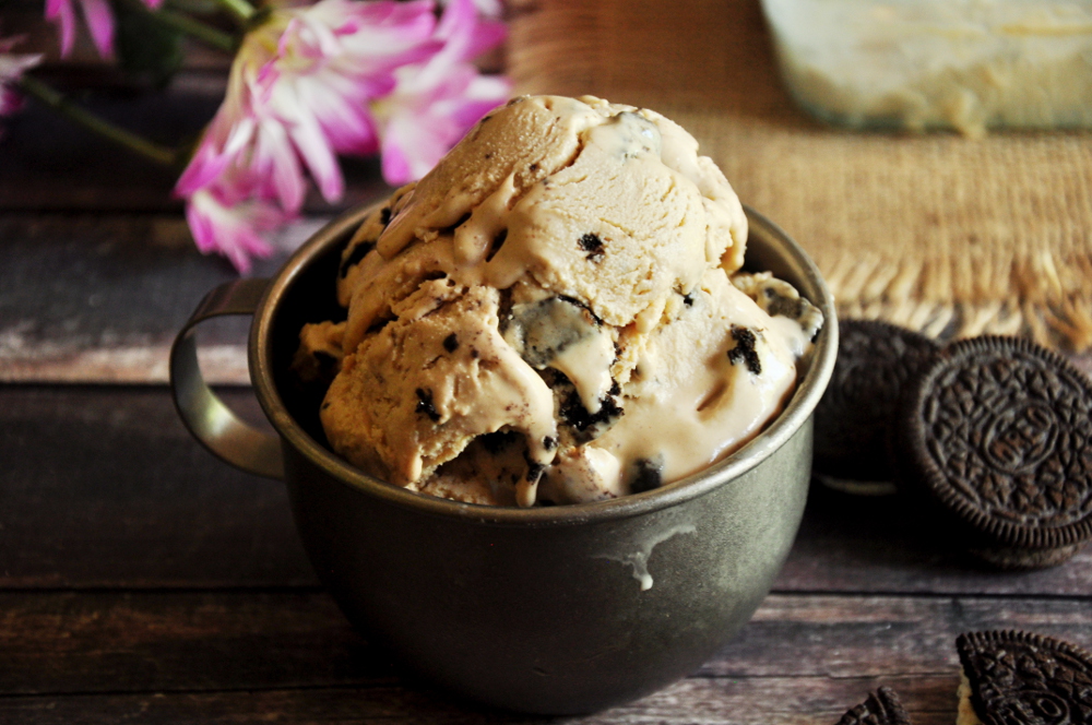 Peanut Butter Ice Cream (No Cook)