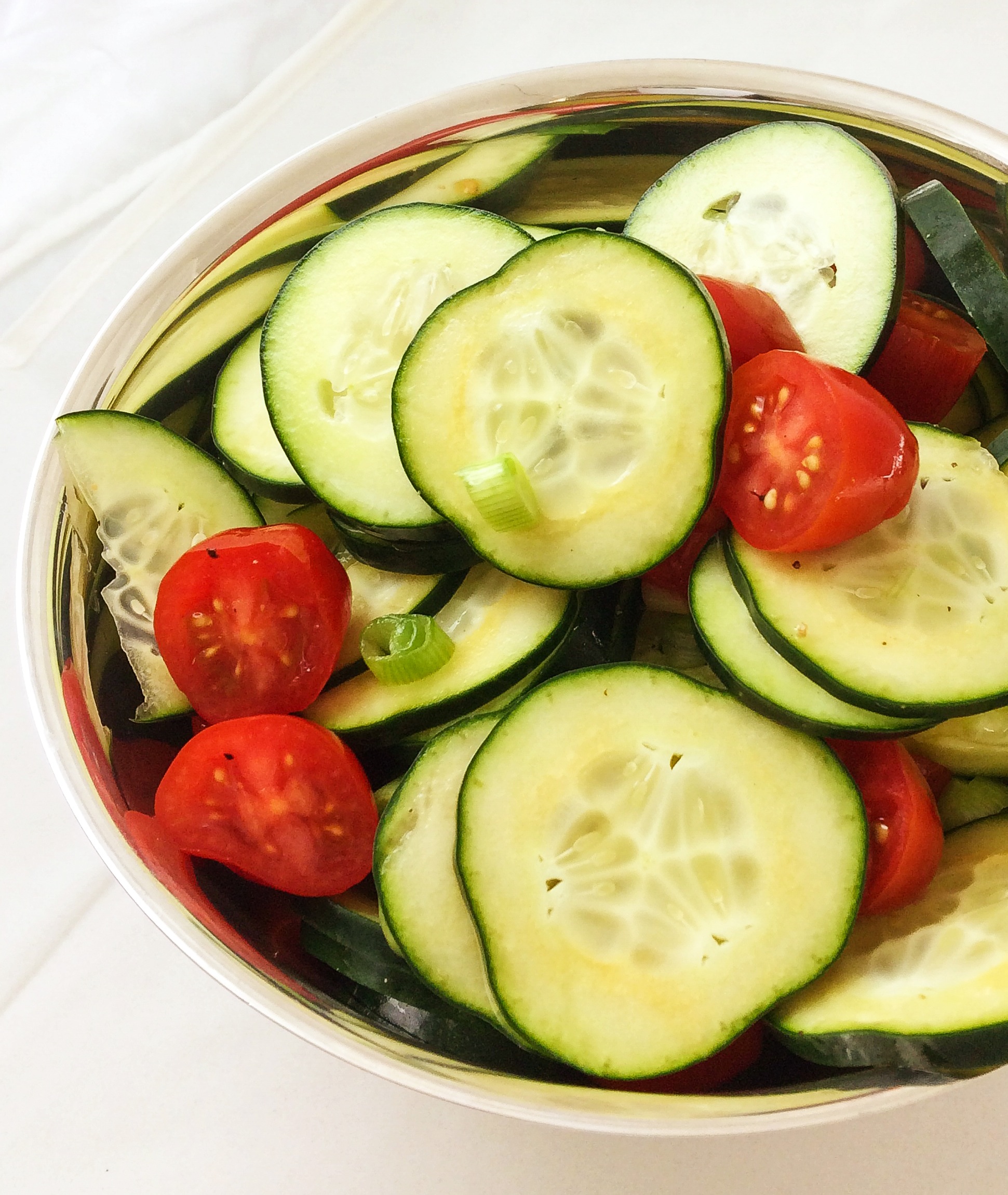 Bev’S Marinated Cucumber Salad