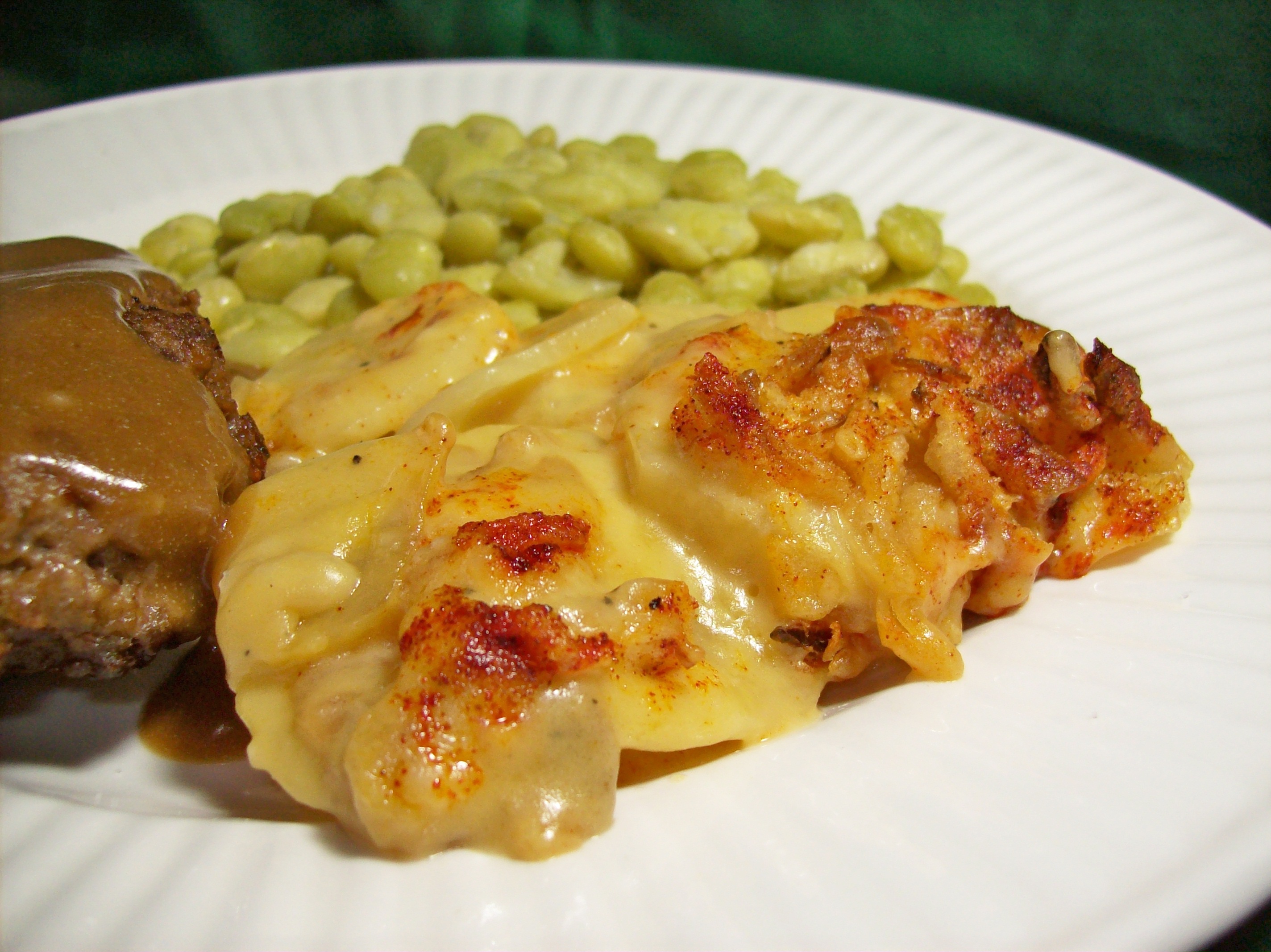 Scalloped Potatoes For Two
