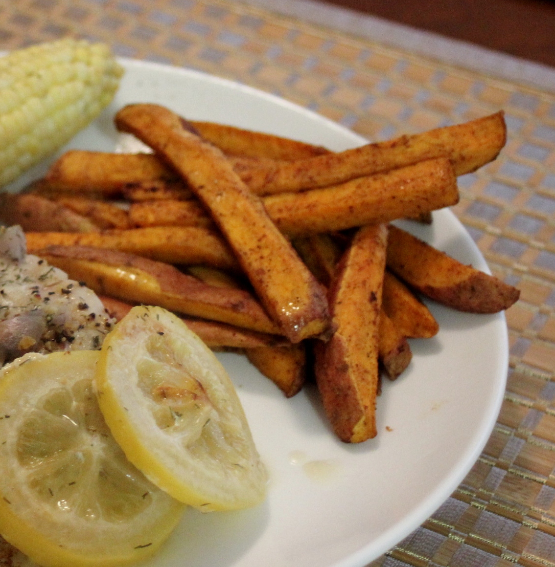 30-Minute Seasoned Sweet Potato / Yam Fries (Baked Not Fried)