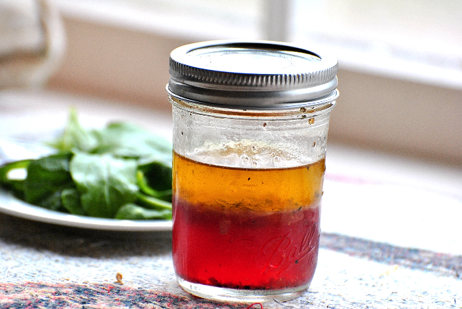 Quick Cider Vinegar Dressing
