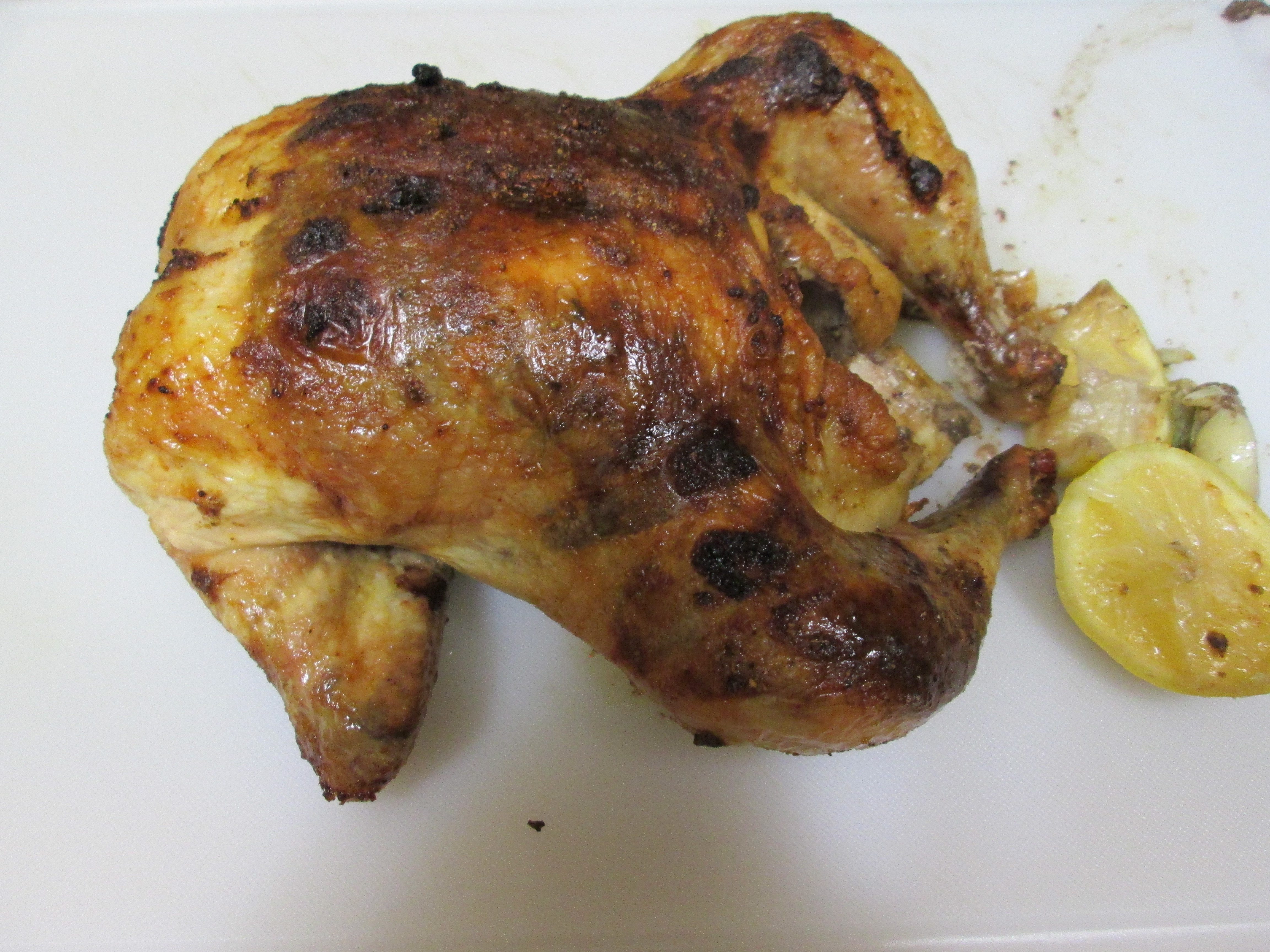 Roasted Chicken With Moroccan Spices