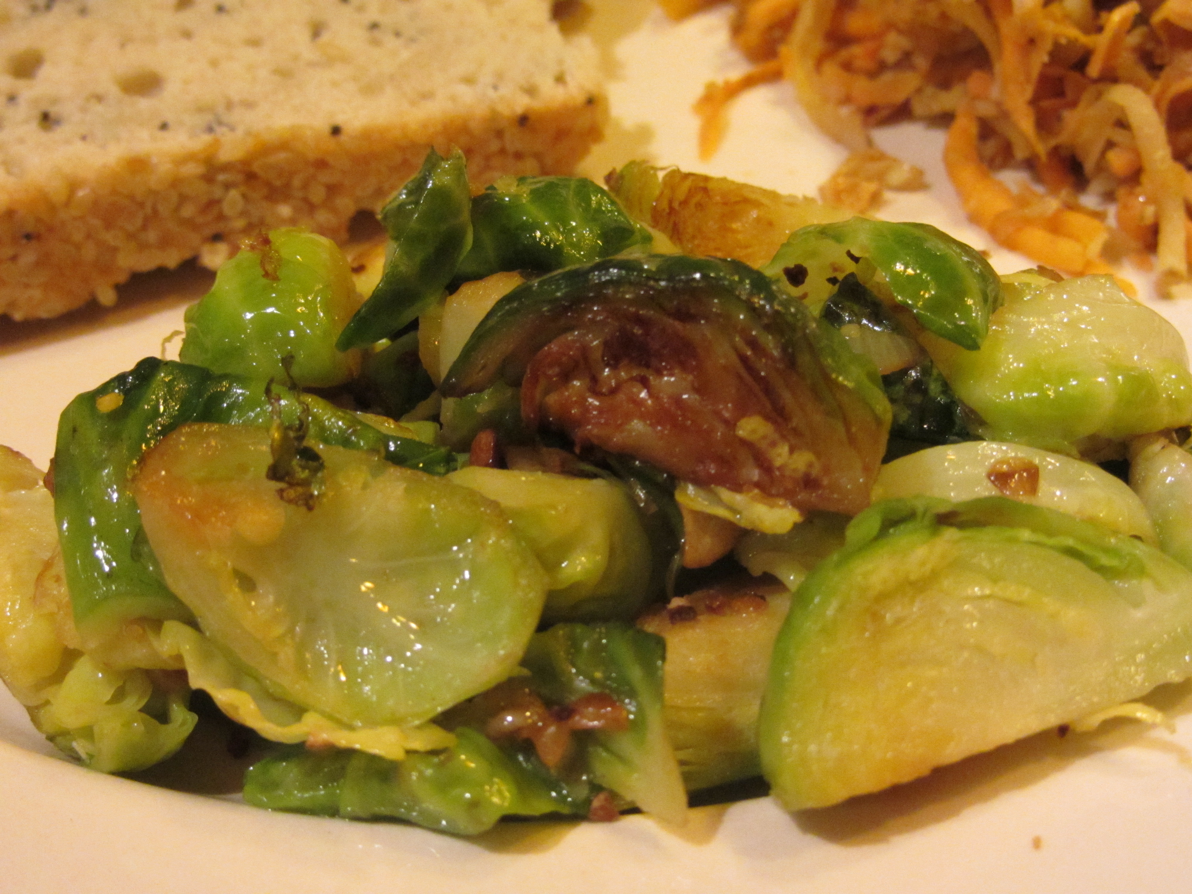 Brussels Sprouts With Garlic And Lemon