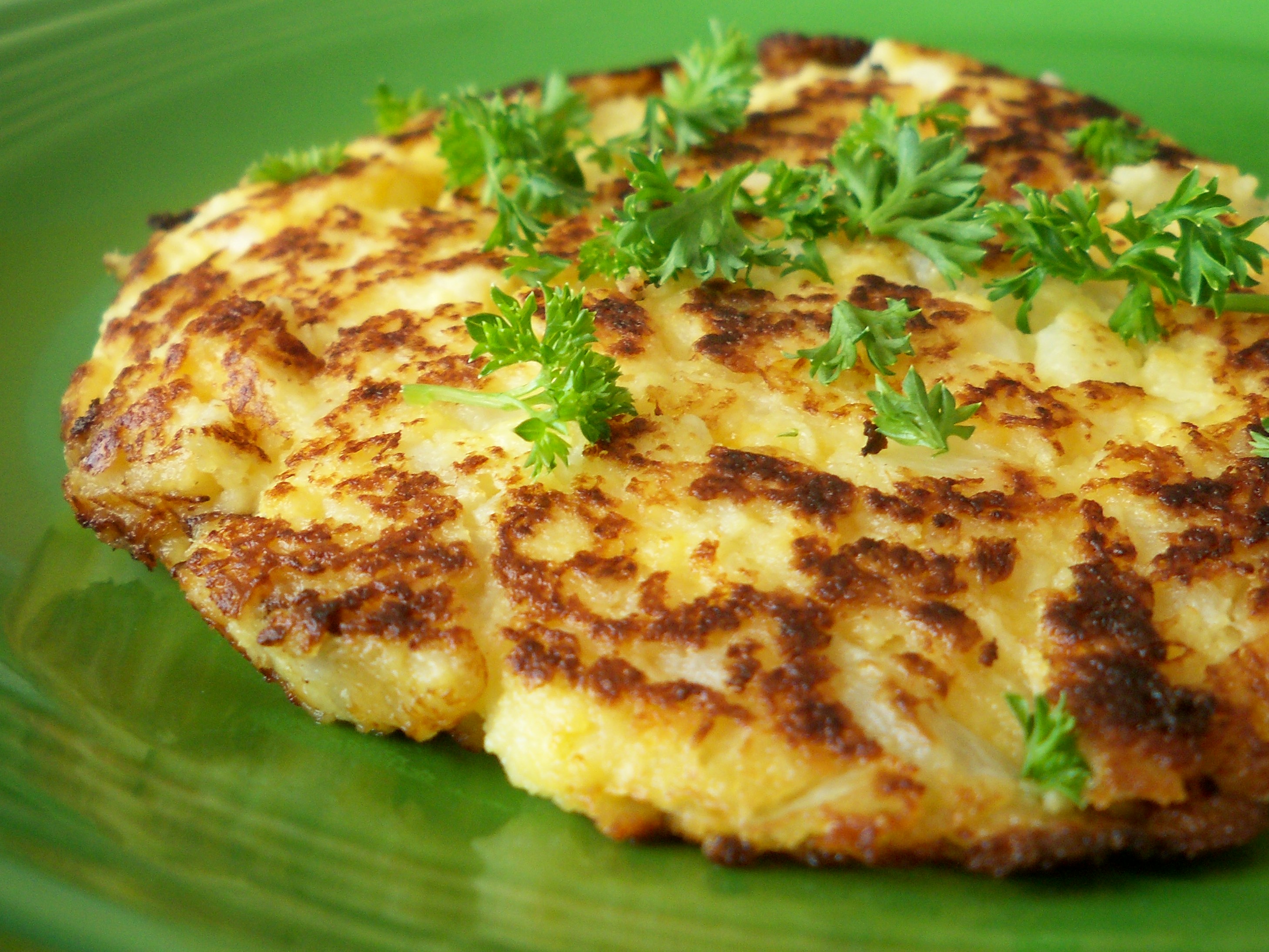 Cauliflower Cheese Patties