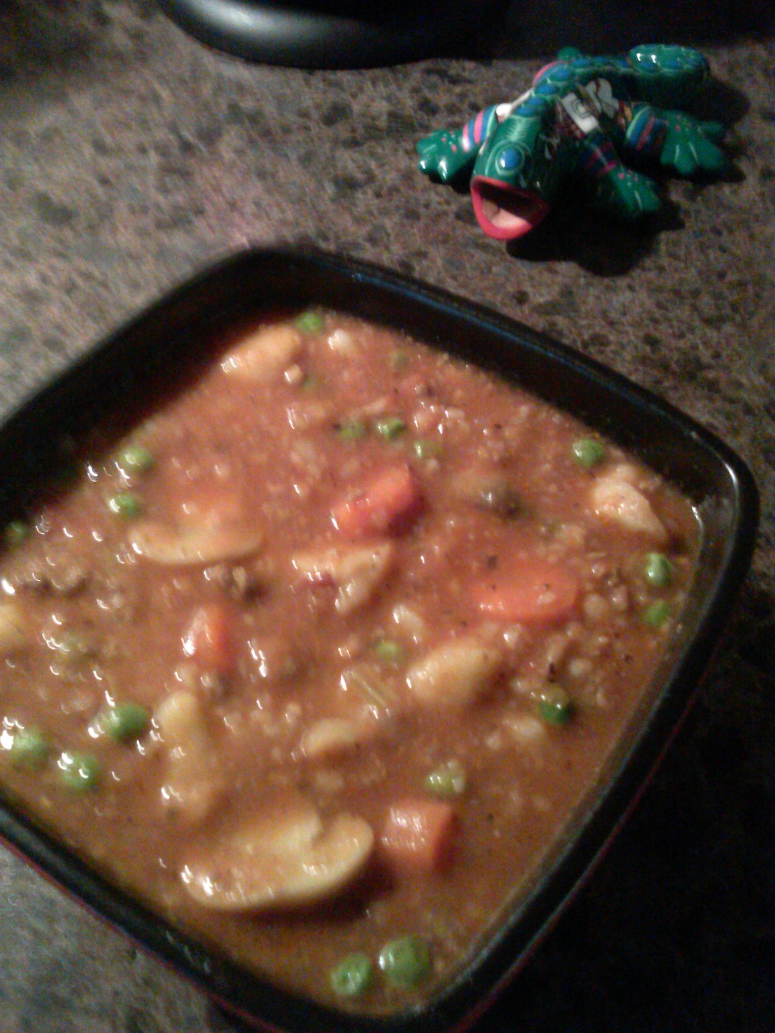 Pressure Cooker Beef Barley Vegetable Soup