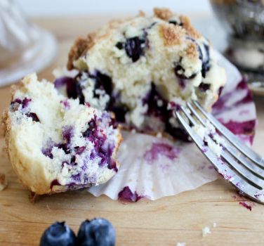 The Best Blueberry Muffins