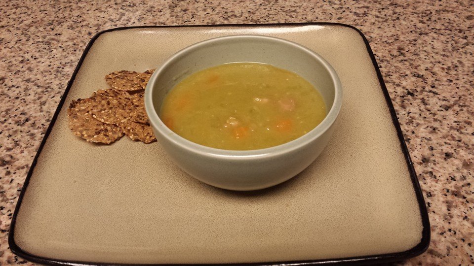 Pressure Cooker Split Pea And Ham Soup