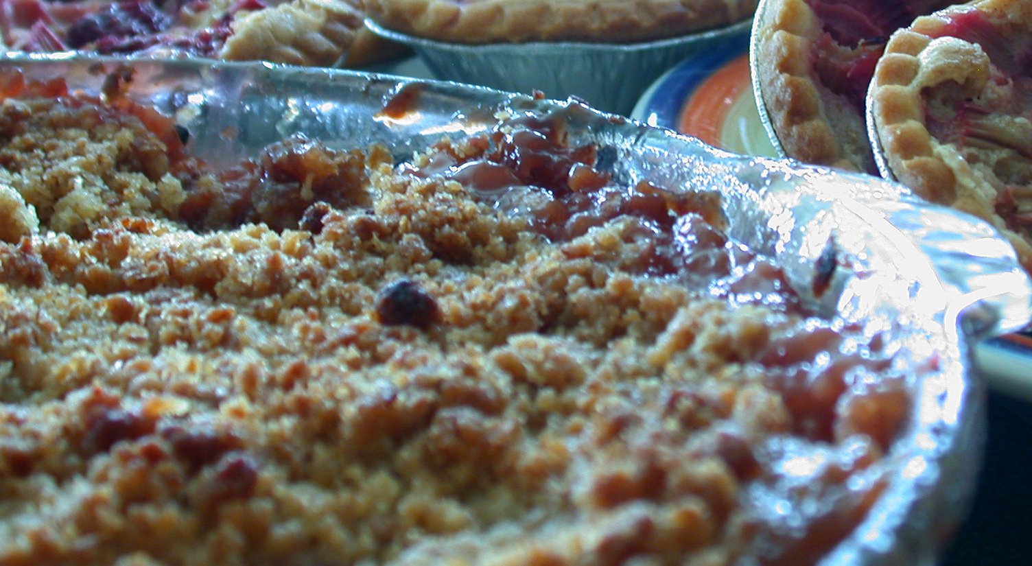 Apple Rhubarb Crumble