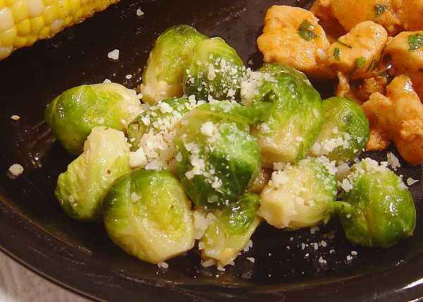 Parmesan Brussels Sprouts
