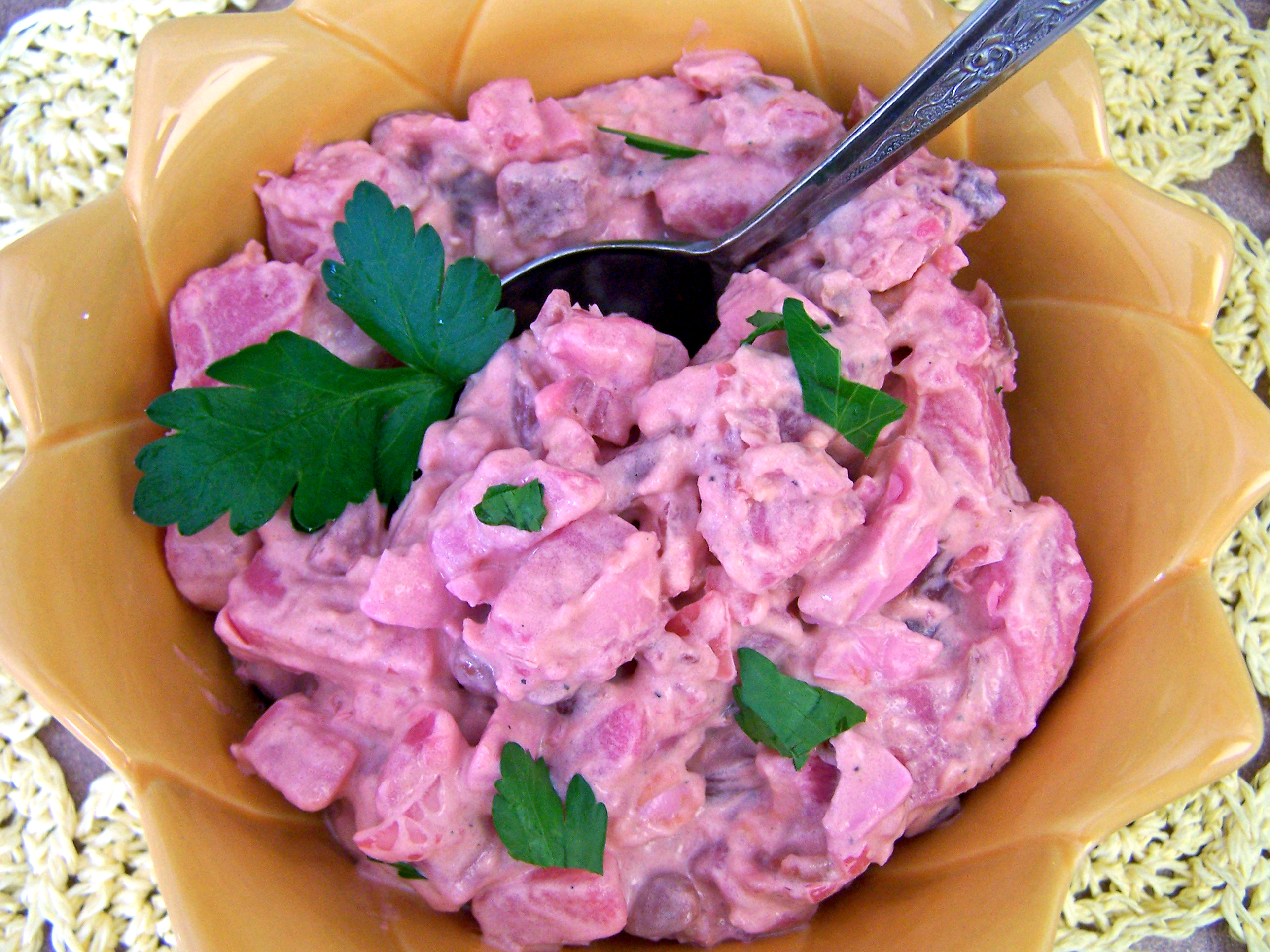 Potato And Beet Salad