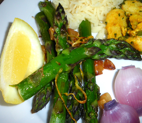 Roasted Asparagus With Lemon