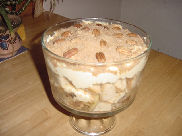 Toffee Apple And Honey Trifle