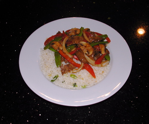 Mandarin Beef Stir-Fry