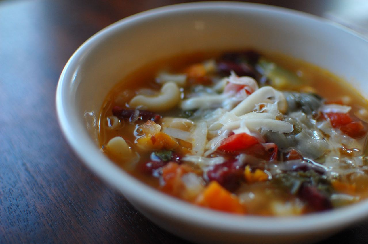 Copycat Olive Garden Minestrone Soup