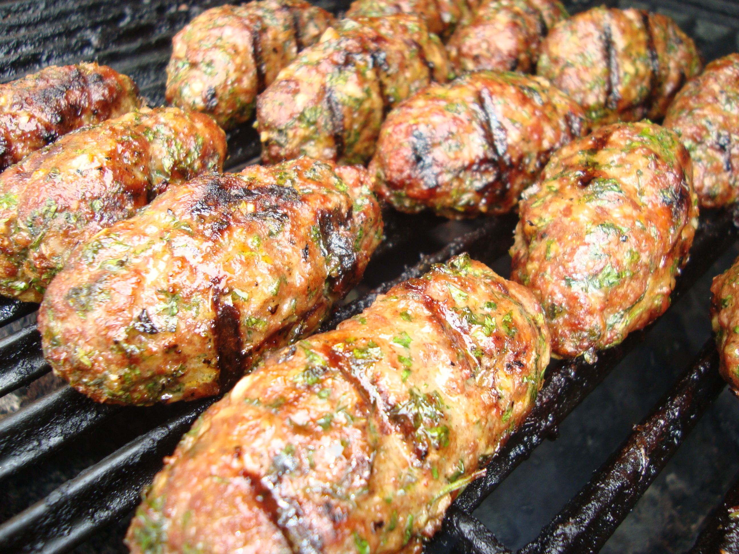 Kofte Kebabs With Cucumber Mint Sauce