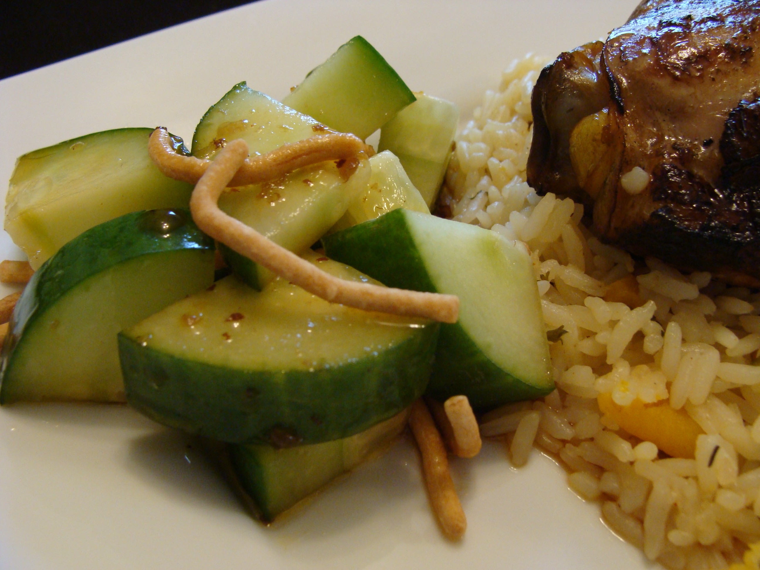 Asian Style Cucumber Salad