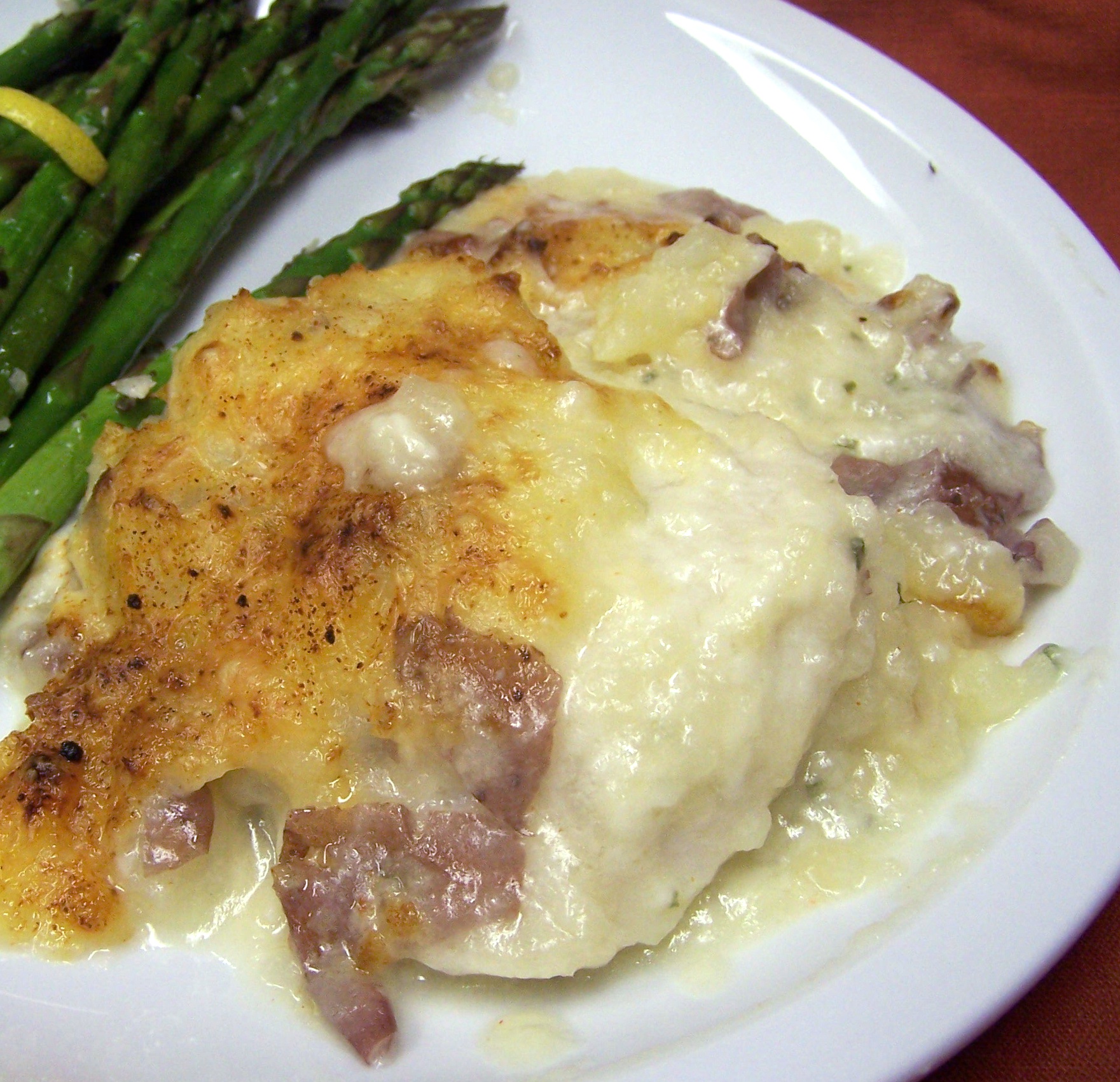 Irish Cod Pie Topped With Mashed Potatoes