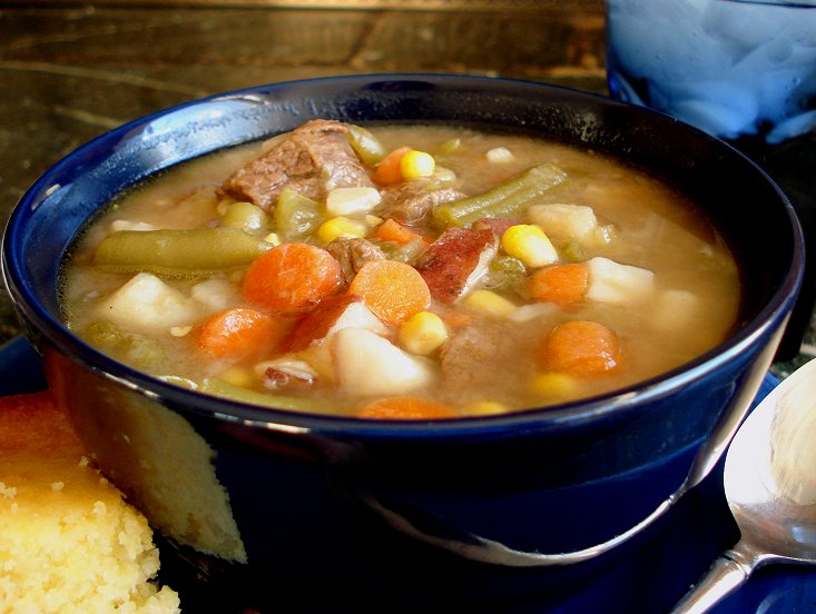 Kansas City Steak And Vegetable Soup