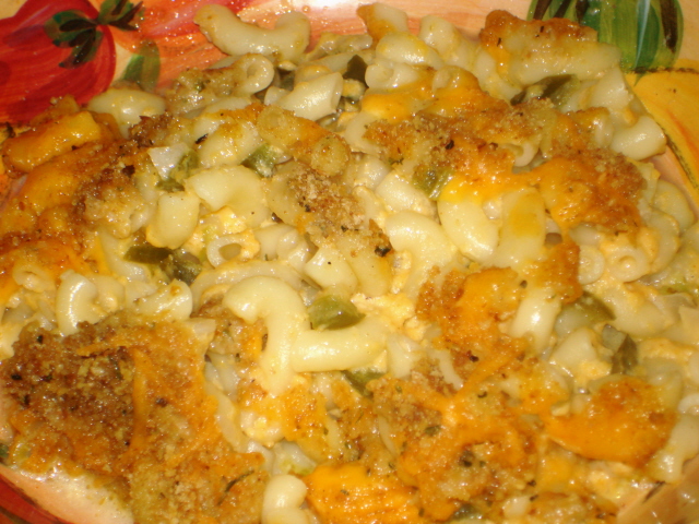 Jalapeno Macaroni & Cheese Casserole