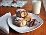 Banana Nutella Egg Rolls