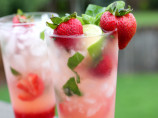 Strawberry Basil Mojito