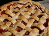 Spiced Strawberry Rhubarb Pie