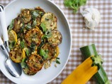Sauteed Squash With Herb Dressing