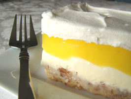 Layered Lemon or Chocolate Lush (Aka Luscious Lemon Layers). Photo by Marg (CaymanDesigns) Layered Lemon or Chocolate Lush (Aka Luscious Lemon Layers). Photo by Marg (CaymanDesigns)