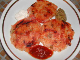 Potato Kephtides (Or Mrs B's Quest for Vegan Potato Cakes). Photo by Kumquat the Cat's friend Potato Kephtides (Or Mrs B's Quest for Vegan Potato Cakes). Photo by Kumquat the Cat's friend