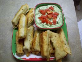TSR Version of Chili's Southwestern Egg Rolls by Todd Wilbur. Photo by Cookin It Up Courtney TSR Version of Chili's Southwestern Egg Rolls by Todd Wilbur. Photo by Cookin It Up Courtney