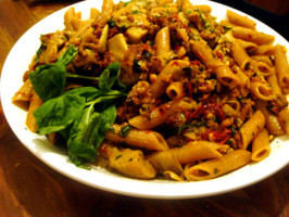 Penne With Chicken, Prosciutto, Artichoke and Sun-Dried Tomatoes. Photo by Gillian Spence Penne With Chicken, Prosciutto, Artichoke and Sun-Dried Tomatoes. Photo by Gillian Spence