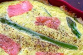Quiche Aux Asperges Et Saumon (Asparagus & Salmon Quiche). Photo by Andi of Longmeadow Farm Quiche Aux Asperges Et Saumon (Asparagus & Salmon Quiche). Photo by Andi of Longmeadow Farm