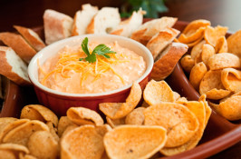 Crock Pot Buffalo Chicken Dip. Photo by CulinaryExplorer