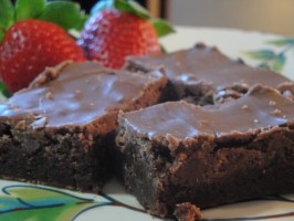 Milk Chocolate Frosting for Brownies