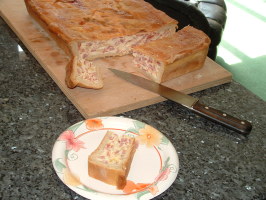 Pizza Gain Aka Pizzagaina, Pizza Rustica, Italian Easter Ham Pie. Photo by BlondieItaliana Pizza Gain Aka Pizzagaina, Pizza Rustica, Italian Easter Ham Pie. Photo by BlondieItaliana