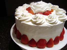 Three Layer White Velvet Cake (With Optional White Frosting). Photo by buttercreambarbie Three Layer White Velvet Cake (With Optional White Frosting). Photo by buttercreambarbie