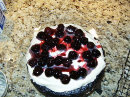 Haunted Black Forest Layer Cake - Martha Stewart Halloween 2007. Photo by Pixie's Kitchen Haunted Black Forest Layer Cake - Martha Stewart Halloween 2007. Photo by Pixie's Kitchen