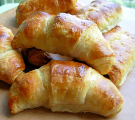 Traditional Buttery French Croissants for Lazy Bistro Breakfasts. Photo by French Tart Traditional Buttery French Croissants for Lazy Bistro Breakfasts. Photo by French Tart