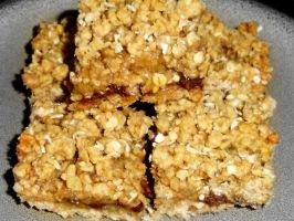 Light Low-Fat Oatmeal Carmelitas (Half Whole Wheat). Photo by I Can't Believe It's Healthy Light Low-Fat Oatmeal Carmelitas (Half Whole Wheat). Photo by I Can't Believe It's Healthy