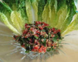 Lemon Tabouli with Tender Romaine