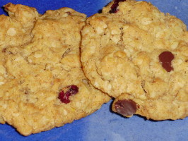 Healthy Walnut (Or Chocolate) Cranberry Oatmeal Chewy Cookies. Photo by I Can't Believe It's Healthy Healthy Walnut (Or Chocolate) Cranberry Oatmeal Chewy Cookies. Photo by I Can't Believe It's Healthy