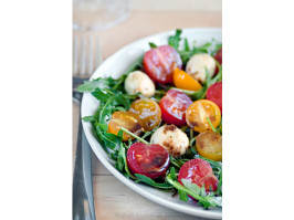 Fresh Mozzarella & Tomato Salad With Balsamic Vinaigrette. Photo by Aaliyah's&Aaron'sMum Fresh Mozzarella & Tomato Salad With Balsamic Vinaigrette. Photo by Aaliyah's&Aaron'sMum