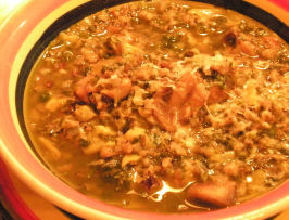 Spinach Mushroom and Artichoke Soup- Fast and Figure Friendly. Photo by Mama's Kitchen (Hope) Spinach Mushroom and Artichoke Soup- Fast and Figure Friendly. Photo by Mama's Kitchen (Hope)